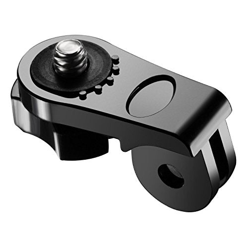 | 2 pc Universal Gimbal Conversion Adapter Set for Sony Cam, Xiaomi, or GoPro. Has Camera Screw (1/4-Inch 20), Easily Connect Action Camera to GoPro Style Accessories.