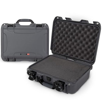 NANUK 920 Hard Case – Waterproof Travel Hard Case with Customizable Cubed Foam, 16.7” x 13.4” x 6.8”, Dustproof & Impact-Resistant, Airline Carry-On Approved – Graphite - color: Graphite, style: Standard Foam