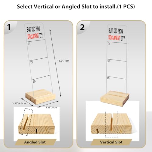 Monitor Memo Board Computer Monitor Memo Board But Did You Document It Sign Acrylic for Computer Monitors No Screen Damage With Removable Design 12.6x 3.15 x 0.2 inches - style: Document