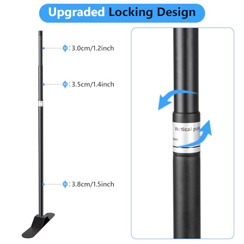 SLOW DOLPHIN Photo Backdrop Banner Stand 10 x 10 Ft Photography Background Stand with Adjustable Telescopic Tube Step and Repeat Frame Stand for Parties Wedding Photo Booth Trade Show,Carrying Bag