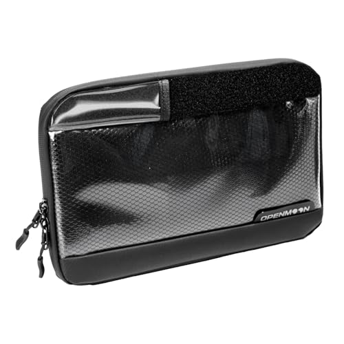 OPENMOON Translucent Storage Electronics & Camera Accessory Pouch - Cable Organizer Gear Accessories Pouch Travel Camera Essentials - M Thin Version - size: Small