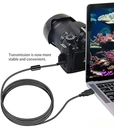 Replacement CB-USB5/6/8 Camera Charging Cable, Compatible with Olympus Tough TG-310 TG-320 TG-610 TG-630 TG-810 TG-820 TG-830 TG-835 TG-850 TG-870 (5FT)
