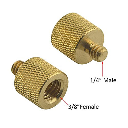 Camera Mount Screw Adapter 22Pack 1/4 Inch and 3/8 Inch Camera Screws Tripod Threaded Screws Adapter Camera Screw Mount Set for Camera Tripod Mono-pod Flash Light - style: Adapter-22P