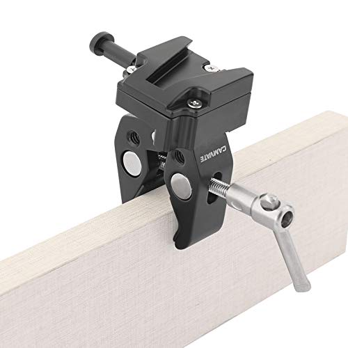 CAMVATE Crab Clamp+V-Lock Mount Quick Release Adapter for DSLR Camera Battery
