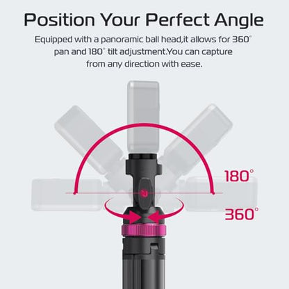 ULANZI MT-89 Extendable Tripod Aluminum, 82" Portable Adjustable Light Stand with 1/4" Screw Quick Release, Camera Phone Tripod for Camera Video Light Smartphone, Lightweight for Travel,Up Load 2.2LBS - size: 82 inch-Original Version