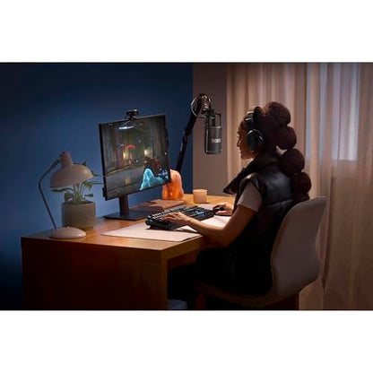 Rode NT-USB+ Professional USB Condenser Microphone Bundle with StreamEye BOOMARM1 27-Inch Boom Arm and SC27 USB-C Cable — Aphex DSP Studio Mic for Podcasting, Streaming, Voice Over, Recording