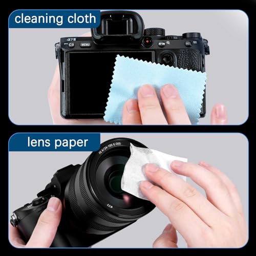 Camera Cleaning Kit for DSLR & Mirrorless Cameras - Camera Accessories Lens, Sensor & Camera Lens Cleaning Kit, Perfect Photographer Gifts, Accessories Sensor Cleaning kit