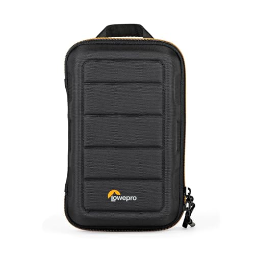 Lowepro Hardside CS 60 Case for Small Drone, Mirrorless Cameras or 2 Action Cameras, 1-2 Lenses, Accessories, 14.00 x 8.51 x 22.71 cm, Black - size: Hardside CS 60