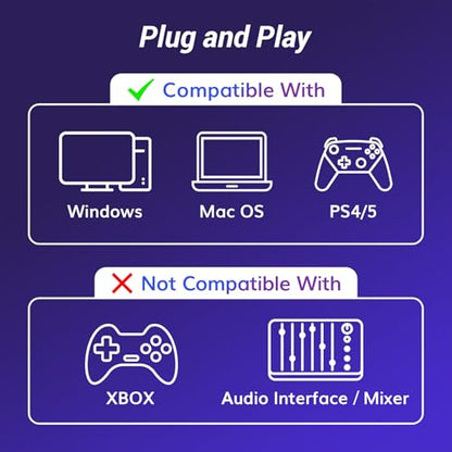 TONOR USB Podcast Microphone, Gaming PC Studio Streaming Mic Kit for Gamer, Recording Condenser Equipment Cardioid Microfono for Singing, YouTube, 200 cm/78inch Cable, with Adjustable Arm Stand, Q9S - style: Q9S
