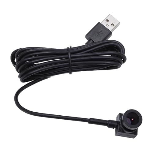 USB Webcam, 1080P Center Cam with Microphone for PC, 2MP HD Pixels, USB Computer Camera Plug & Play, for Video Calls and Conferences