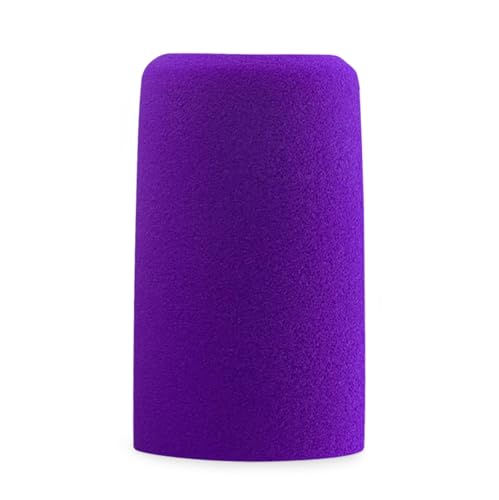 LEFXMOPHY MV7+ Pop Filter for Shure MV7+ Podcast Dynamic Microphone Replacement MV7 Plus Windscreen Mic Foam Cover - Purple