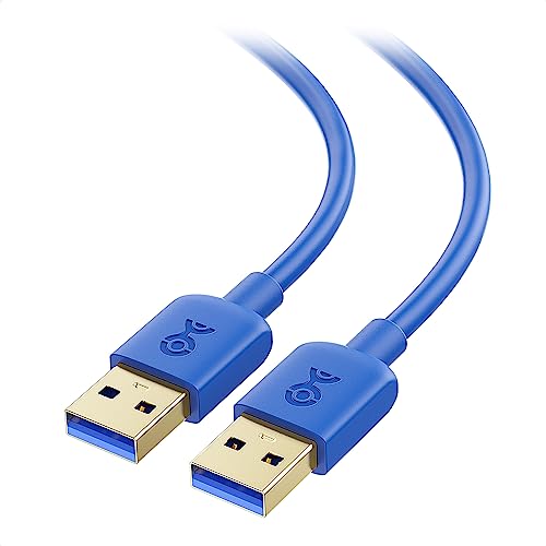 Cable Matters 5Gbps Long USB 3.0 Cable - 15ft, Male to Male USBA to USBA Cable, USB Cord, Blue - color: Blue, size: 15 Feet