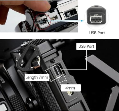 ienza USB Data File Picture Transfer Charger Charging Wire Cord Cable CB-USB5 USB6 USB8 for Olympus Tough TG-830 TG-630 TG-860 TG-870 & Select Stylus (See Product Details & Pictures Before Buying)