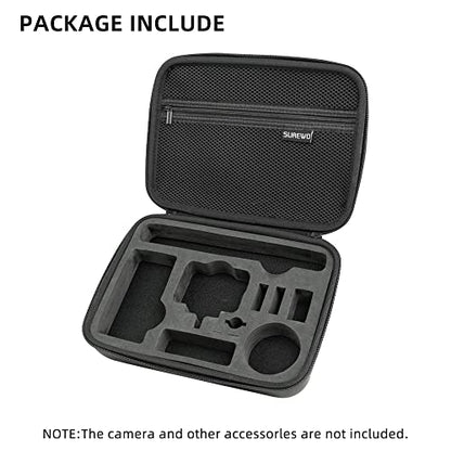 Surface-Waterproof DJI Osmo Action 6 Carrying Case,Travel Portable Bag Compatible With DJI Osmo Action 6/5 Pro/4/3 Adventure Combo
