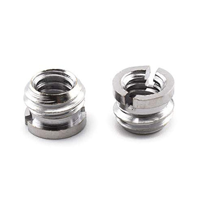 Camera Screw Kit, SDTC Tech 22 pcs Camera Hot Shoe Mount 1/4"-20 and 3/8"-16 Thread Tripod Screw Adapter Converter for Camera/Monopod/Ballhead/Light Stand etc. - color: Hot Shoe Kit