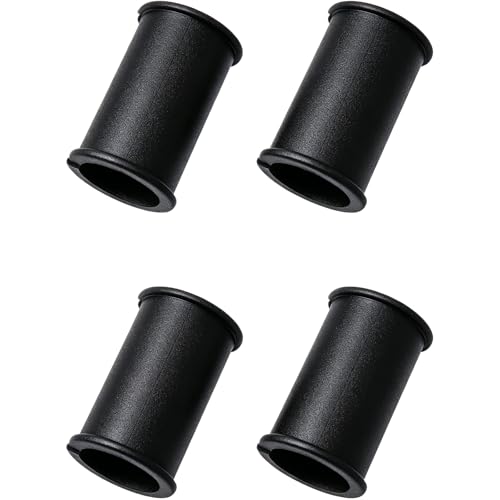 4 PCS Microphone Shock Mount Rubber Sleeve Black Shock Mount Spacer for Microphone Stand Shock Absorption
