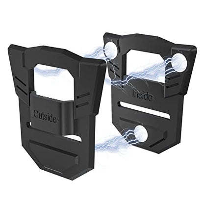 RUKUHOT Body Camera Mount, Universal Camera Mounts & Clamps Fit for All Models Police Body Cam, Strong Magnet Camera Holder Stick to Clothes Prevent Moving