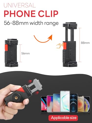 Smartphone Video Vlogging Kit Tiktok YouTube Podcast Equipment(V-Master)&Auto Face Tracking Tripod for Smartphones(UTK-02)