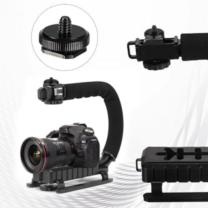 4 Pcs 1/4 Inch Camera Adapter Screws, Compatible with Versatile Flash Hot Shoe Mounts for DSLR Camera Rigs, Tripods, Mounting Accessories
