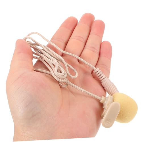SUPVOX Mini Lavalier Condenser Microphone with Plug Portable Clip Mic for Interviews Vlogging and Meetings Noise Reduction for Audio Recording