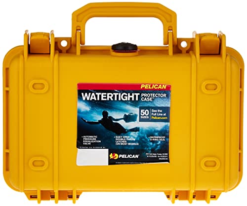 Pelican 1170 Case With Foam (Yellow) - color: Yellow