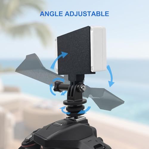 Hot Shoe Bracket Cold Shoe Mount for ImmersionRC Powerplay, Suitable for Any DSLR, Mirrorless Camera and Camcorder