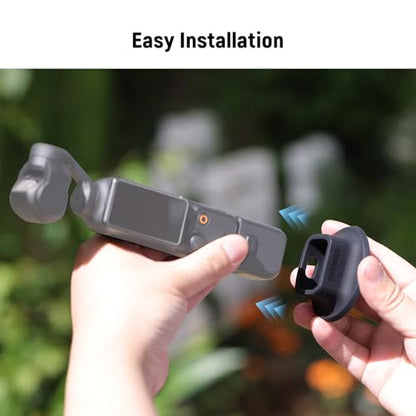 NEEWER Silicone Base Compatible with DJI Osmo Pocket 4P / 4/3 Gimbal Camera, ø64mm Nonslip Soft Stable Anti Scratch Desktop Camera Mount Support Stand Accessory, AC020 - style: AC020