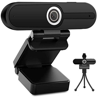UHD 4K Webcam with Microphone: 8MP USB Computer Web Camera with Privacy Shutter and Tripod, External Webcam Pro Streaming Webcams PC Cam w/Mic Noise Reduction for Winsdows Mac OS Desktop Laptop - style: 4K Webcam with Cover & Tripod