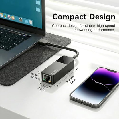 USB 3.0 to Ethernet Adapter, 1000Mbps USB A to Gigabit LAN Network Adapter, Plug & Play Driver-Free RJ45 Dongle. Compatible with Nintendo Switch, Laptop, Desktop, Chromebook, Mac, Linux, Surface, Xbox - size: USB A to Ethernet Adapter