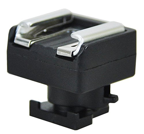 JJC MSA-1 Mini Advanced Hot Shoe To Universal Shoe Adapter For VIXIA HF M30 M300 M31 M32 S10 S100 S11 S20 S200 S21 HF20 HF200 HF21 - style: MSA-1