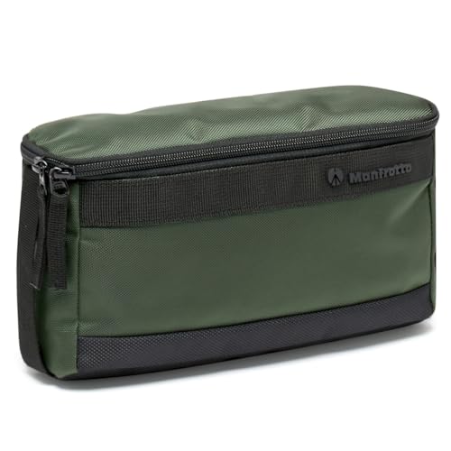 Manfrotto Street Organiser for Photography Accessories, Camera Bag for Organsing Camera Accessories, Compact Organiser, Colour Green - size: Large - Organiser