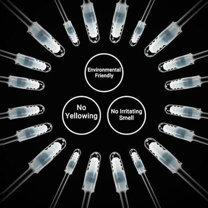 Portable Mobile Phone Camera Lens Cleaner Resin Synthetic Stick Dust Fingerprint Removal Stick for Phone Camera Lens Screen Cleaning Tool,48Pcs/Box