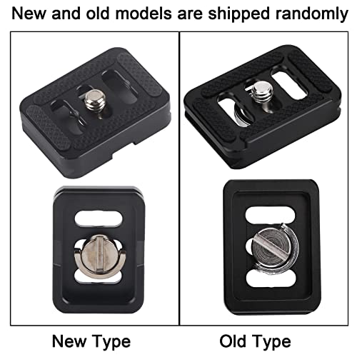 Acouto Mini Quick Release Plate Camera Mount Tackle for TY-C10 T005 / T-025 Ball Head, Aluminium Alloy Photography Accessory