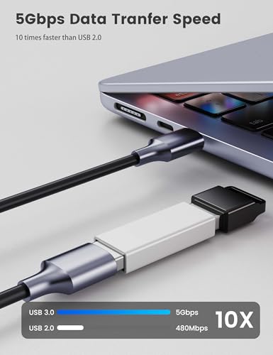 Fidioto 【5-Pack】 SuperSpeed 5Gbps USB Female to Female Adapter, USB A Female to Female Coupler Connector for Data Extension,Hard Drive, Flash Drive Charging Cable Joiner (Sliver) - color: A Female-A Female