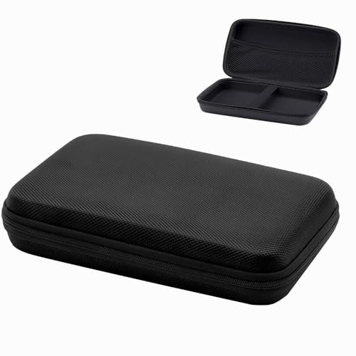 U-KIME EVA Electronics Organizer Case for Cables, Chargers, Earbuds, Black
