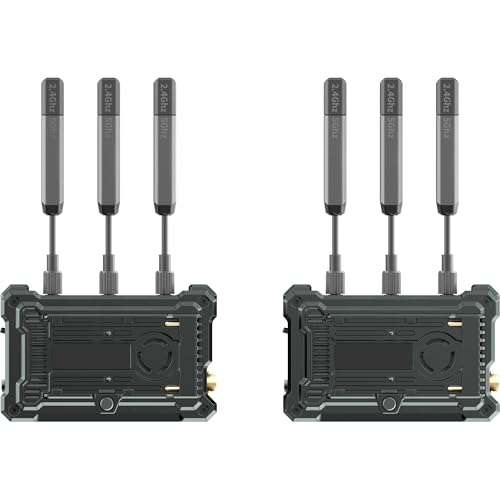 Hollyland Pyro S 4K HDMI SDI Wireless Video Transmission System, 1300 ft Range, 50ms Latency (Bundle)