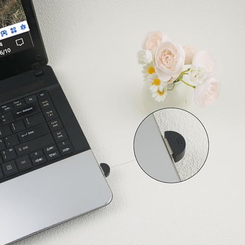 LANDIBO Mini USB Microphone, Plug and Play, Driver-Free, mini mic for Mac desktops and laptops are Convenient and Practical. Ideal for Web Chat, Gaming, and Video conferencing (Black)