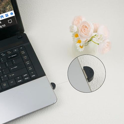 LANDIBO Mini USB Microphone, Plug and Play, Driver-Free, mini mic for Mac desktops and laptops are Convenient and Practical. Ideal for Web Chat, Gaming, and Video conferencing (Black)