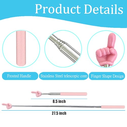 Extendable Teacher Pointer - Versatile, Adjustable, Ergonomic Teaching Aid & Presentation Tool for Classroom & Meetings（1 Colors） - color: 1 Color