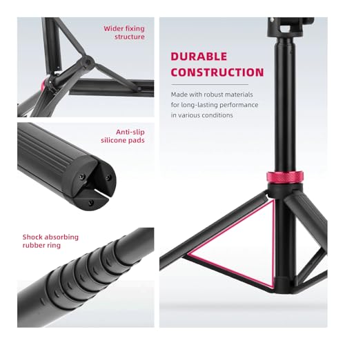 80in Pocket 3 4 Selfie Stick Tripod for GoPro Action Camera, Extendable Stand Vlog Mount for DJI Osmo Pocket 3 4 Action 6 5 Pro 4 3 for Xtra Muse for Insta360 X5 X4 X3 for AKASO DSLR Accessories