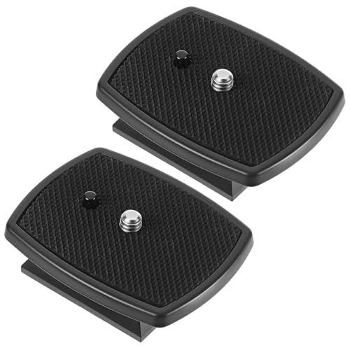 2 Pcs 43mm Camera Tripod Mount, Camera Quick Release Plate Replacement Tripod Accessories for Tripods and Cameras Mount
