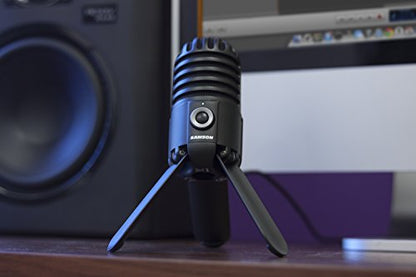 SAMSON Meteor USB Microphone (Titanium Black) - color: Titanium Black
