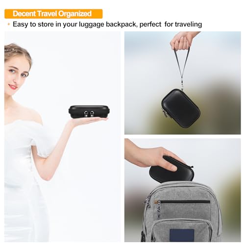 Elonbo Camera Carrying Case for KODAK PIXPRO FZ55 / FZ53 / FZ45 / FZ43 16MP Digital Camera, Vlogging Camera Storage Holder TTravel Bag, Mesh Bag Fits Batteries, Cable, Memory Card, Card Reader,Black - color: Black