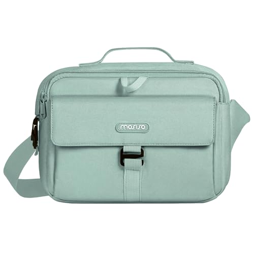 MOSISO Camera Shoulder Bag Case Crossbody Sling Purse, DSLR/SLR/Mirrorless Compact Padded Photography Handbag with Rain Cover Compatible with Canon/Nikon/Sony Cameras and Lenses, Antique Green - color: Antique Green