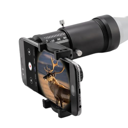 Adjustable Scope Camera Adapter - Custom-Fit Smartphone Mount | Universal phone adapter; stable alignment; wide compatibility - size: PRO-Smartphone Scope Adapter 32-46MM+