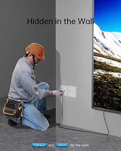 100 ft Fiber Optic HDMI 2.0 Cable, 18Gbps, 4K@60Hz, HDMI to HDMI & Micro HDMI, Slim, Grey, Indoor, Compatible with TV, Projector, Monitor, Laptop, Camera, Camcorder - size: 100 feet, style: Micro HDMI & HDMI to HDMI