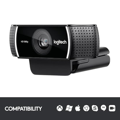 Logitech C922 Pro Stream Webcam 1080P Camera