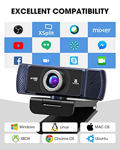 Webcam 1080P 60fps with Microphone for Streaming, 682H Pro HD USB Computer Web Camera Video Cam for Gaming Conferencing Mac Windows Desktop PC Laptop Xbox Skype OBS Twitch YouTube Xsplit - style: 60 fps webcam