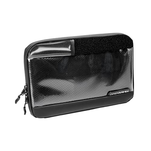 OPENMOON Translucent Electronics & Camera Accessories Bag - Cable organizer, Gear Accessory Pouch, Travel Camera Essentials (Small)