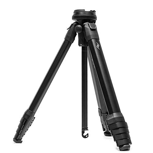 Peak Design Travel Tripod, Aluminum, Compact Design, Quick Setup and Takedown, Pro-Level Stability, Ergonomic Ball Head, Compact and Portable Travel Tripod for Camera and Phone, 20 lb Capacity - color: Aluminum